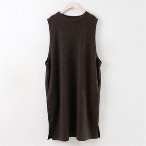 [강물처럼]아이우먼 통일자 니트 조끼 HG0533RM009 빅사이즈 (60