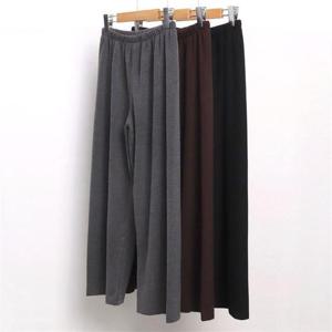 [강물처럼]빅사이즈사랑해요 6680L009 통 밴딩 골지 바지 MD (59