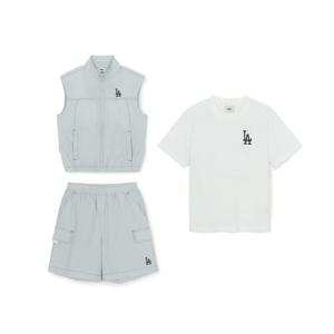 MLB키즈 스트릿 베이직 집업조끼 3세트 (7AS1B016307SBL)