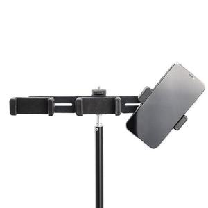 핸드폰 액세서리 3개 홀더 브라켓 거치대 헤드 삼각대 방송 스탠드