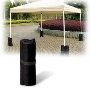 사각그늘막 캐노피 천막 지지대 베이스 폴대 고정 흙 모래주머니