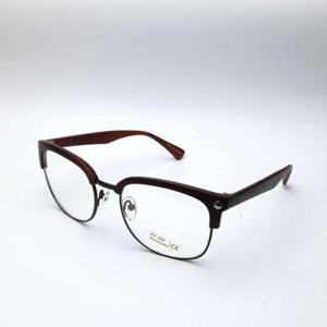 (rorgge)남자 여자 라운드형 하금테 안경 LF004