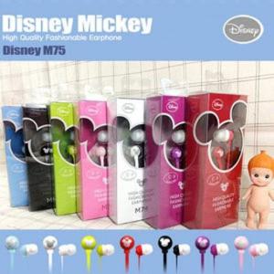 미키마우스 이어폰 M75 풍부한사운드 스테레오