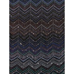 미소니 머플러 스카프 SC32VMDA504 0001 BLACK BLUE