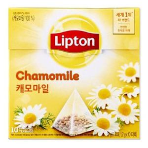 립톤 캐모마일 허브티 1.2gX10T 유니레버코리아