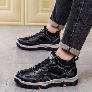 발편한운동화 남성 타이어 밑창 기본안감 털안감 2가지 디자인 운동화 여름 겨울 방한 털운동화 스니커즈 털신 털신발