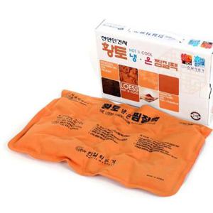 뜸질기 천연인견사 황토냉온 찜질팩 온열팩 냉찜질
