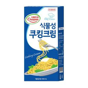 식물성 서울우유 쿠킹크림 냉장 1L