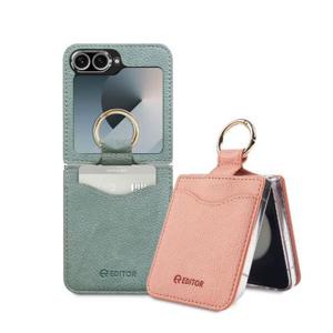 에디터 갤럭시 Z플립6 크레즈 카드포켓 링