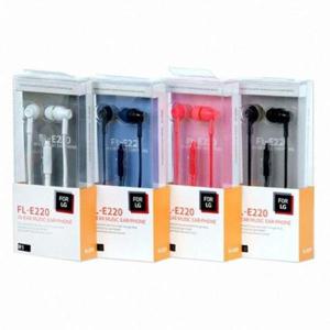 엘지이어폰 포엘지 스마트폰이어폰 통화 스테레오 FL-E220
