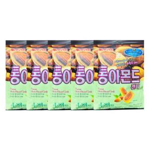 오리온캔디 오리온통아몬드캔디 통아몬드사탕 (5개)