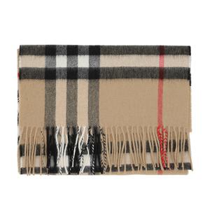 버버리 머플러 8076576 A7026 체크 캐시미어 프린지 머플러