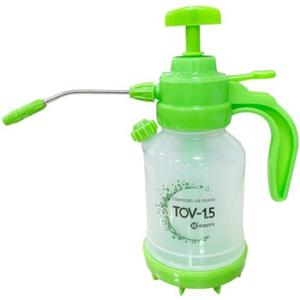 광성 압축식 분무기 TOV-1.5L . 수동 원예용 화분 가정용 청소용.