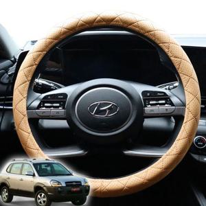 투싼 핸들커버 타공형 가죽퀼팅 핸들커버 핸들카바