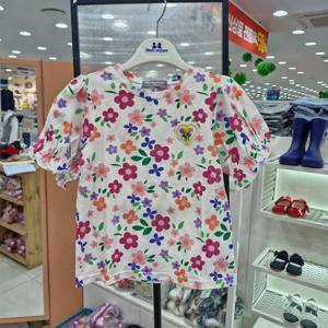 [탈렌트키즈]탈렌트 클로젯 PC플로초이티셔츠 PCX32GTS42_JJ