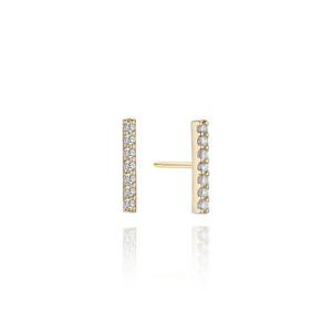 [미니골드] 스파클링 스틱 귀걸이 ENOM 4190