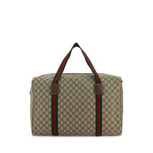 구찌 라지 더플백 스퀘어 웹 소프트 GG 수프림 758664FACK7 9768