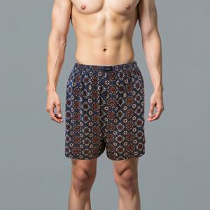 [바바라(언더웨어)]기화학적 패턴 면 신축성 좋은  남성 사각팬티 GMT2009T