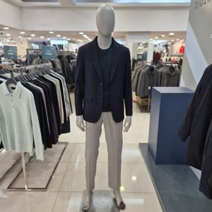 [지오지아]2026년SS폴리서커투버튼센타트임캐쥬얼자켓AAG2KG1101