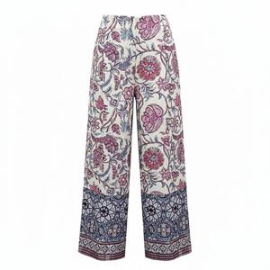 [비꼴리끄(여성)]린넨 플니트 뒷밴딩 와이드 팬츠 B252WS3030