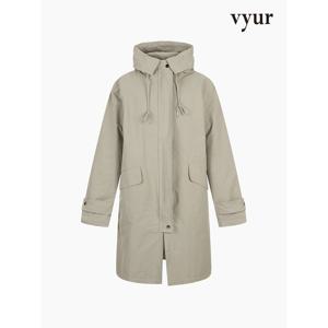 [뷰어][vyur] 후드 롱 야상 점퍼 (ZSJPN208)