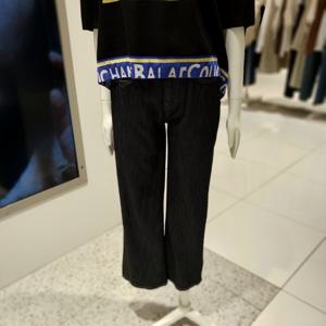 [베네통]전체밴딩 생지 와이드 팬츠 (BADPF1631)