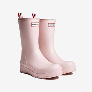 헌터 [WOMEN] 오리지날 플레이 미드 레인부츠 - 아젤리아핑크 WFMK002RMAAPL