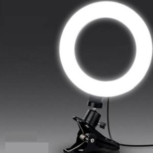 LED 링라이트 16cm 집게형 조명 거치대 스탠드