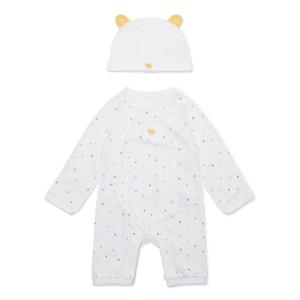 [블루독베이비] 블루독베이비1 (4317000106)(WH)리오셀하트배내우주복SET (HM) (BLUEDOG BABY) 43170001