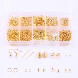 악세사리부자재 골드 귀걸이 팔찌 액세서리 만들기 세트 ur358