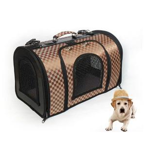 이동장 도기프렌드 투스백 바둑무늬 강아지 이동가방