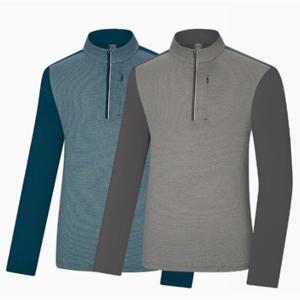 [콜핑]LD08 남자 봄여름 냉감 아이스본 가슴포켓 등산긴팔집업티 KVT4353M