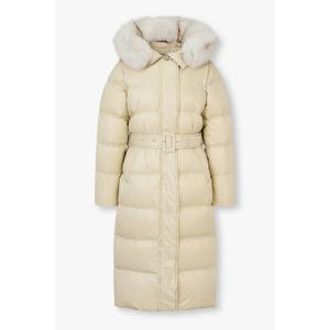 디테처블 폭스퍼 트림 롱 다운점퍼7155417006