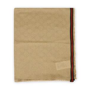 구찌 남성 GG 로고 자카드 머플러(베이지) 795284 4G483 9566