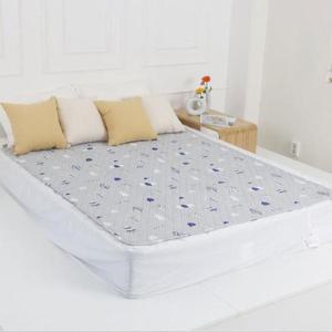 캠핑전기매트 코지아 EMF 탄소 전기요 노엘블루 싱글/온열 전기장판