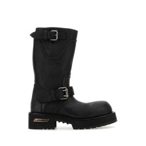 발렌시아가 VENOM 베놈 미들 부츠 833585WCAL1 1080 Black