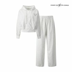 [나인식스뉴욕] 프린트 후드 집업 팬츠 셋업 (NQ3ST003M0)