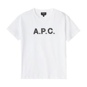 라프리마 아페쎄 COEIO F26354 TAG BLANC/NOIR 여성 반팔티