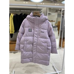 베이직 롱 다운 점퍼 주니어롱패딩 KN4JPU493-LP