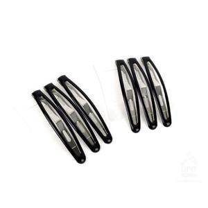 똑딱핀 블랙 6P 헤어핀 머리핀 헤어고정핀 머리삔