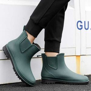 낚시용품남성장화 눈올때 숏부츠 고무 장화 낚시 어부 신발 밭일 슈즈