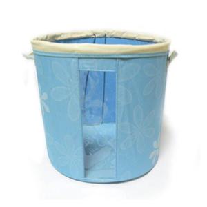 스카이 원형 세탁바구니 수납바구니 빨래바구니 세탁통 빨래통 의류수거함