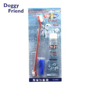 강아지 도기프랜드 더플러스 치약칫솔 세트 애견치약 강