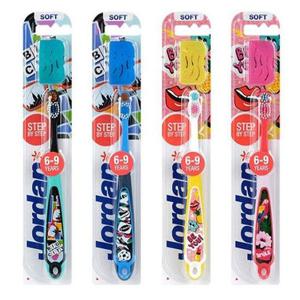 동아제약 조르단 칫솔 스텝 3단계 유아 어린이(6-9세 권장)치아관리 치솔 색상랜덤 발송 x2SET(SH)