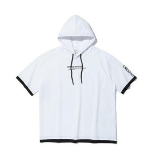 인터크루 HC09 레터링장식 후드반팔티 ITY2TH02A