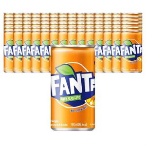 코카콜라음료 환타 오렌지 190ml 90개