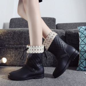 여자 겨울 부츠 털부츠 부츠 장화 세련된 디자인 3