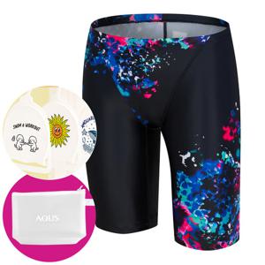 아레나 남성 수영복 와일더 선수 4부 A5BM1CF02 BLK 가방 수모행거 증정