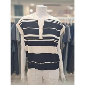 아르테 세이브존07 단추스트라이프티셔츠 DQCPKR250AE