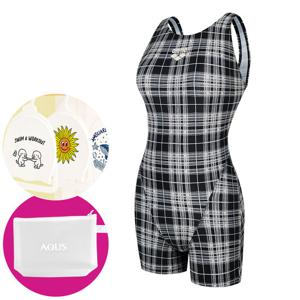 아레나 여성 수영복 일반 2부 반신 U백 A5FL1LD40 BEG 가방 수모행거 증정